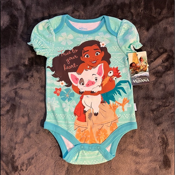Disney Other - Disney’s Moana baby girl onesie